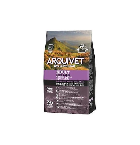 ARQUIVET Adult Agneau & Riz pour Chien Adulte Sensible  15KG