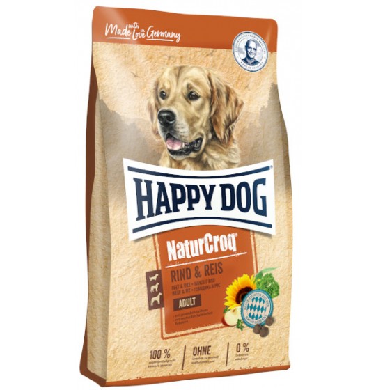 Happy dog Naturcroq Boeuf 2 x 15kg