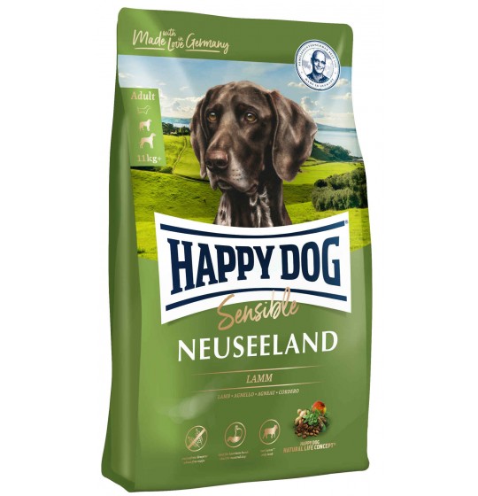 Happy dog neuseeland lamb...