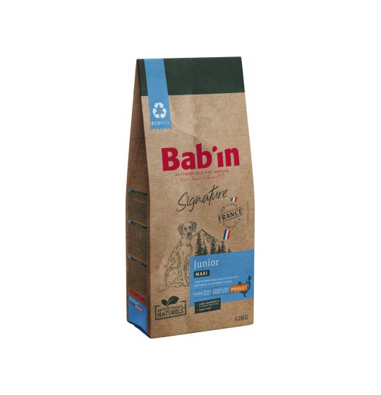 BAB'IN MAXI JUNIOR Poulet 12KG